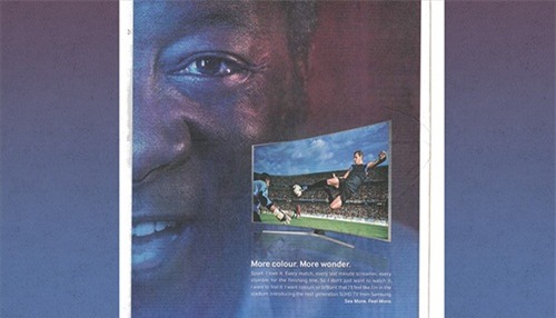 Pele kiện Samsung, vua bóng đá Pele