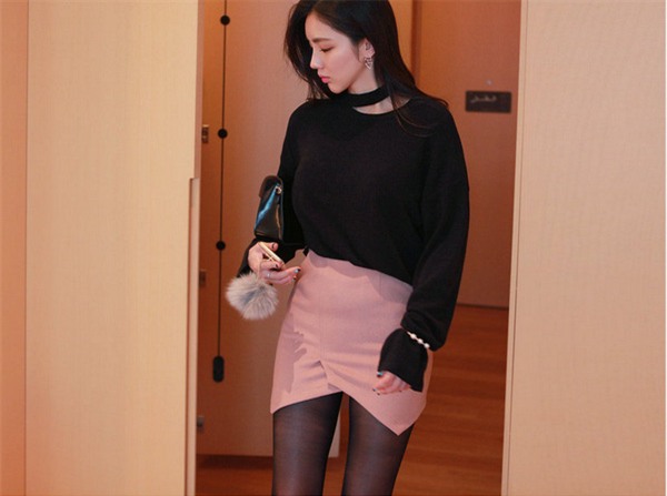 xu hướng áo cổ choker