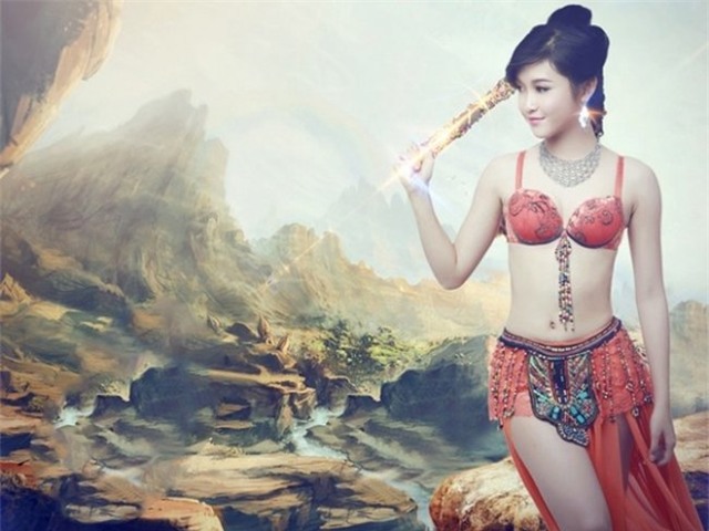 my nhan viet xau - dep khi hoa giai nhan trong game hinh anh 8