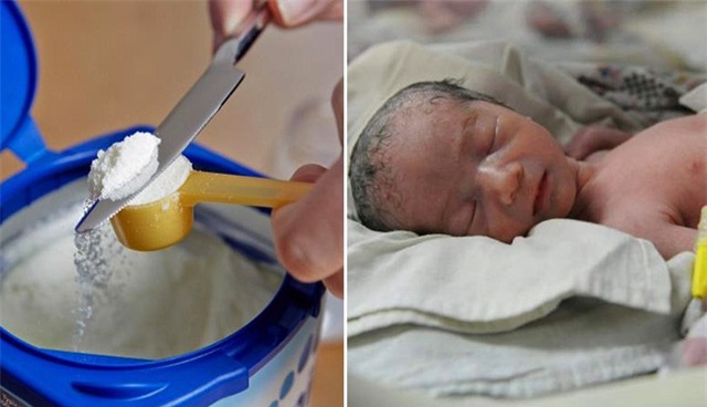 Cháu bé 2 tháng tuổi ở Trung Quốc nguy kịch vì viêm ruột hoại tử và nguyên nhân là do cha mẹ của bé pha sữa quá đặc.