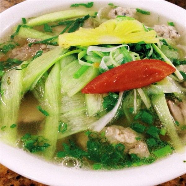 bún sườn chua