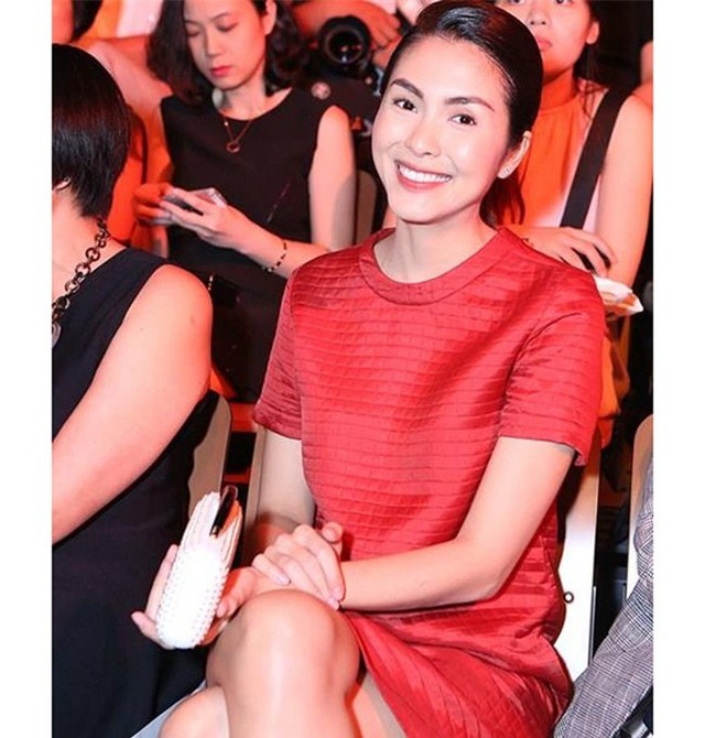 Khi mang bầu, cô không tăng cân nhiều nên vóc dáng không có nhiều thay đổi.