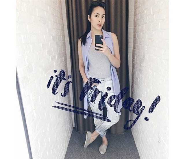 Tuy nhiên, càng ngày cô càng khiến fan lo lắng khi cơ thể sút cân quá nhiều.