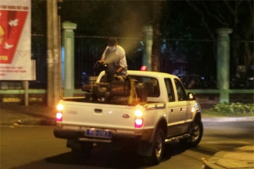 phun thuốc diệt muối, phòng chống virus Zika,