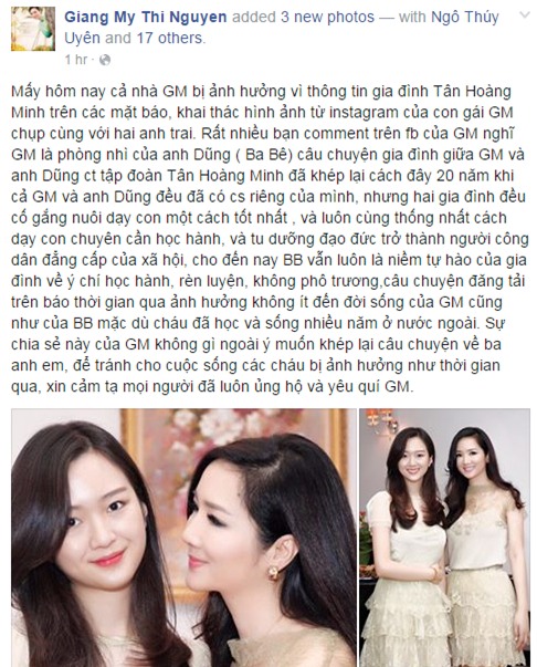 Sự thật ít biết về cha đẻ của con gái Hoa hậu GIáng My - Ảnh 1