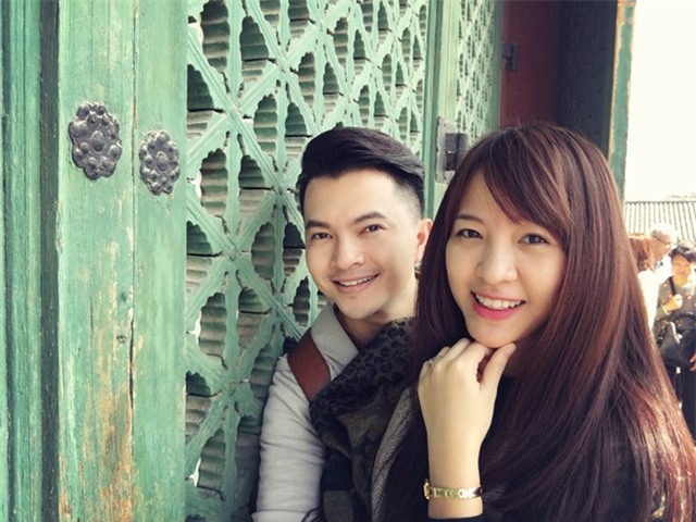 Vo chong Nam Cuong huong tuan trang mat o Han Quoc hinh anh 3