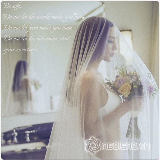 Ngọc Thúy mặc váy cưới 6