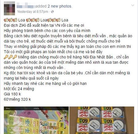 virus Zika, thuốc diệt muỗi