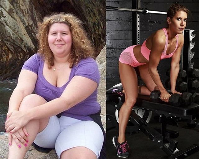 Co gai nang 115 kg thanh nguoi mau bikini sau khi giam can hinh anh 1