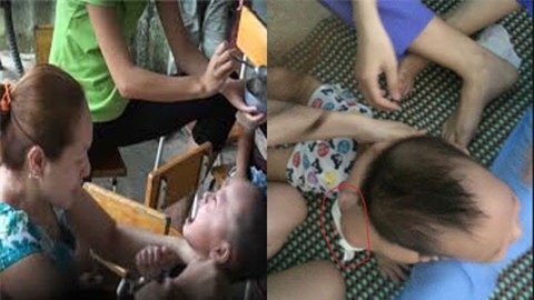 bạo hành trẻ em, trẻ mầm non bị đánh, cô giáo mầm non