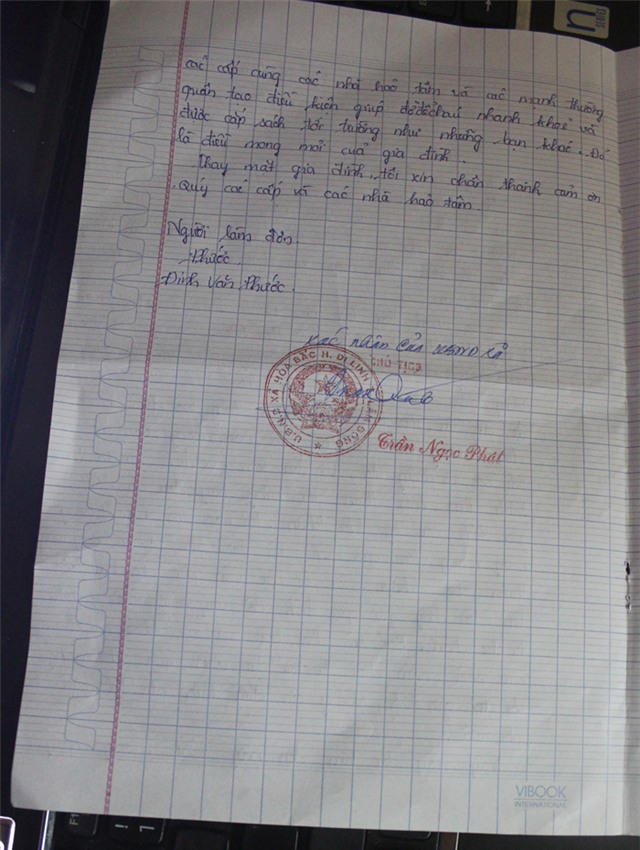 Đơn xác nhận khó khăn