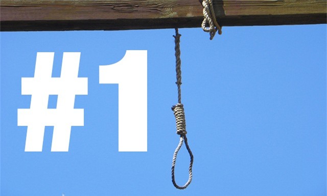 Trung Quốc dẫn đầu thế giới về số lượng tù nhân bị tử hình.