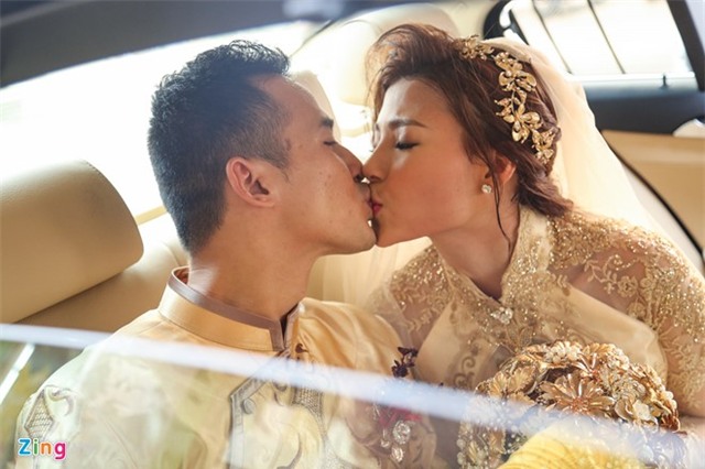 Khoanh khac tinh nghich trong le cuoi Luong The Thanh hinh anh 6