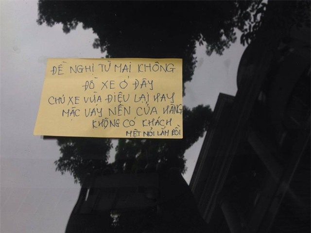 đỗ xe, đỗ nhờ xe, cấm đỗ xe, Hà Nội