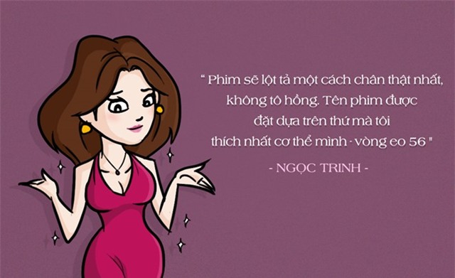 
Ngọc Trinh tuyên bố như đinh đóng cột về lý do làm phim và nguồn gốc tên phim trước khi bấm máy.
