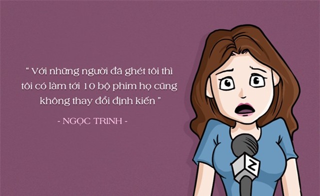 Trước phản ứng trái chiều của dư luận, Ngọc Trinh tỉnh bơ: “Làm phim không để xóa bỏ định kiến”. Vậy làm phim để làm gì?