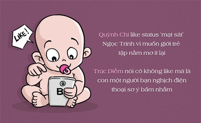 Quỳnh Chi muốn giới trẻ đừng mơ hão, còn Trúc Diễm giải thích do con của người bạn.