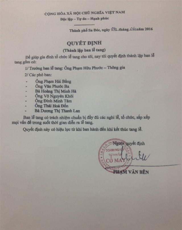 Di san tu te cua nguoi tang ky tuc xa 40 ty cho sinh vien hinh anh 1