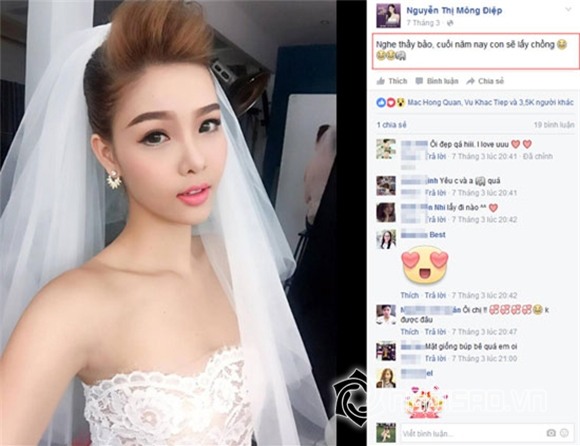 Kỳ Hân đóng cửa facebook im ặng giữa nghi án sắp lên xe hoa 0