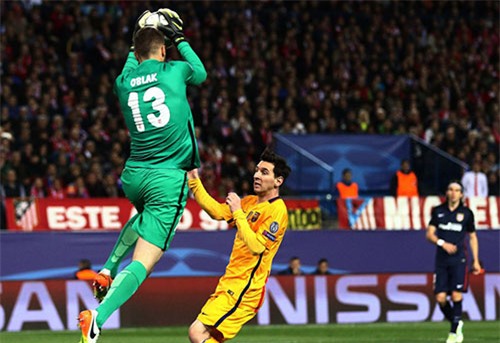 Barcelona, Barca, Atletico, Champions League, tứ kết, Lionel Messi, Antoine Griezmann