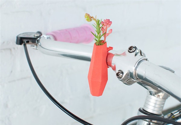 chậu hoa, xe đẹp, chậu hoa treo xe đạp,