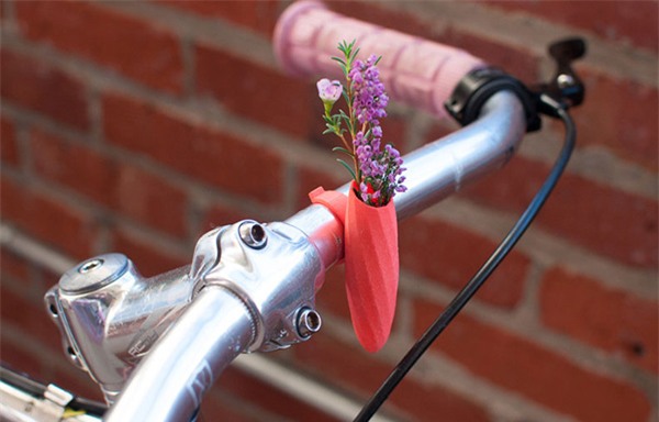 chậu hoa, xe đẹp, chậu hoa treo xe đạp,