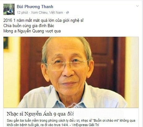 nhạc sĩ Nguyễn Ánh 9 0