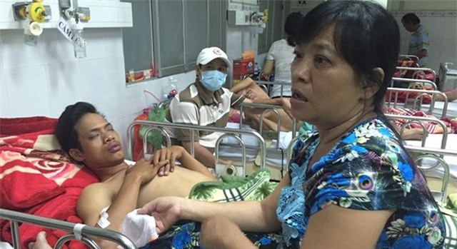 Người bị công an quật ngã ở Sài Gòn xuất huyết não