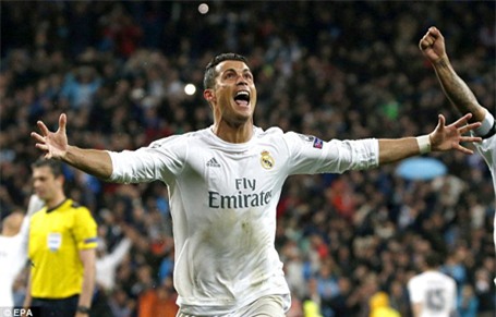 C.Ronaldo tỏa sáng rực rỡ ở Bernabeu