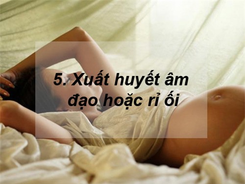 14 dau hieu nguy hiem me bau phai gap bac si ngay - 5