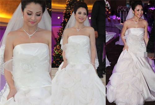 nhung chiec vay cuoi tram trieu gay soc cua sao viet - 12