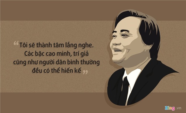 10 phat ngon an tuong cua Bo truong Phung Xuan Nha hinh anh 4