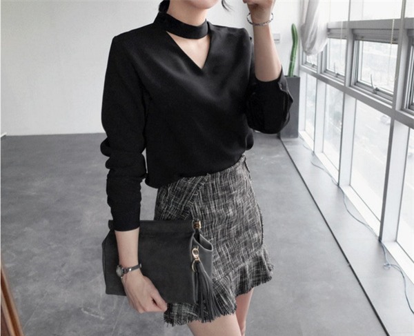 áo cổ choker