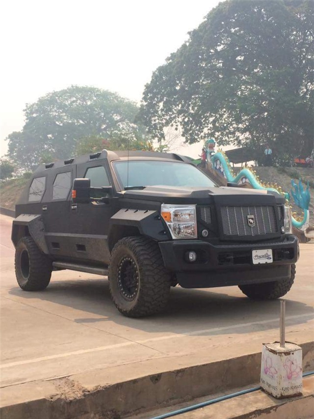 Xe bọc thép, SUV bọc thép, đại gia quảng ninh, xe chống đạn