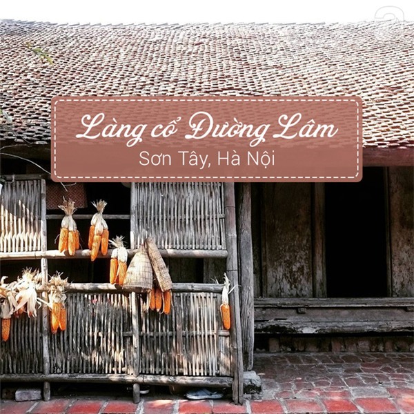 làng cổ đường lâm