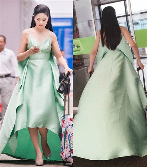 Những bộ trang phục kém sang tự thiết kế của Ngọc Hân 0