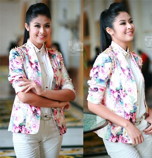 Những bộ trang phục kém sang tự thiết kế của Ngọc Hân 16