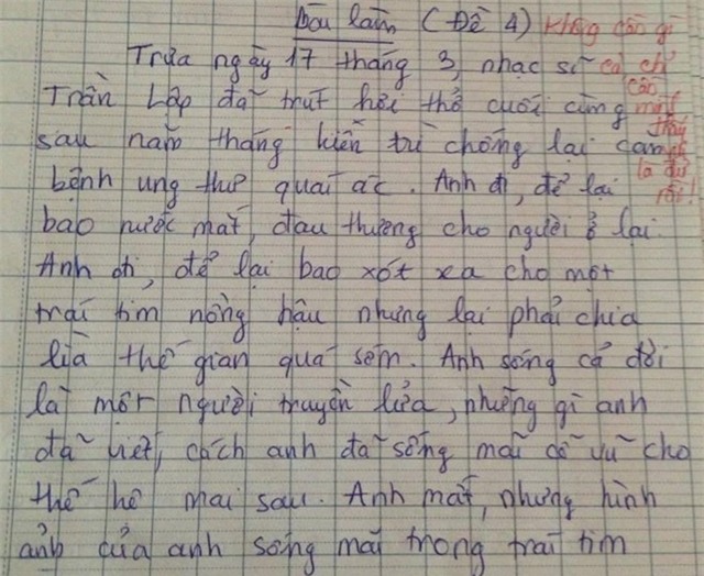 Bai van 9 diem ve Tran Lap va cau hoi 'song sao cho dang' hinh anh 1