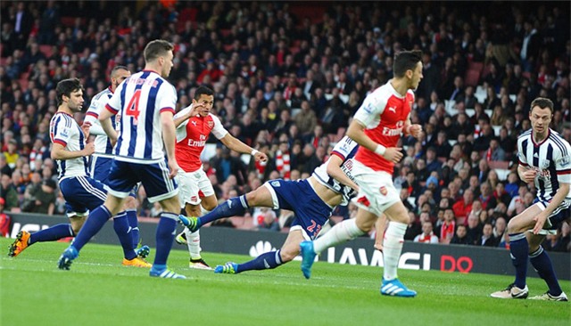 Arsenal, West Brom, Alexis Sanchez, Premier League, Man Utd