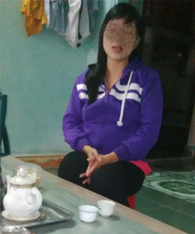 thon nu to pho cong an huyen lam minh mang thai da sinh con hinh anh 1