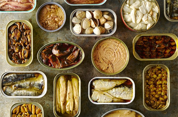thực phẩm đóng hộp