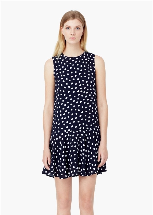 Polka-dot dress | MANGO