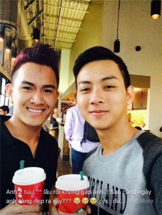 Cả hai thường xuyên ra ngoài và chụp ảnh chung với nhau.