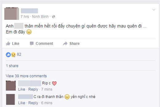 Để lại dòng chia sẻ trên facebook, cô gái trẻ gieo mình tự tử tại cầu Non Nước - Ảnh 3.