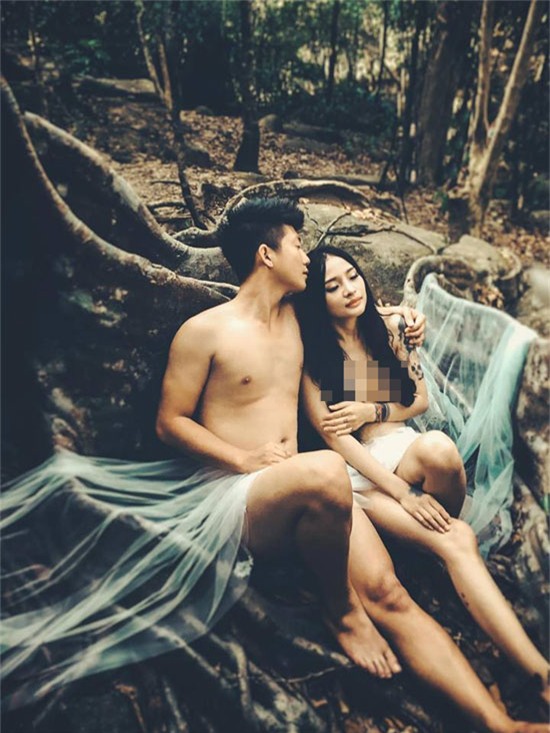 hậu trường, ảnh cưới nude