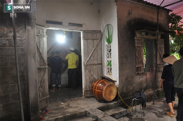 Căn nhà vợ chồng chị Huế sinh sống và cũng là nơi xảy ra vụ việc.