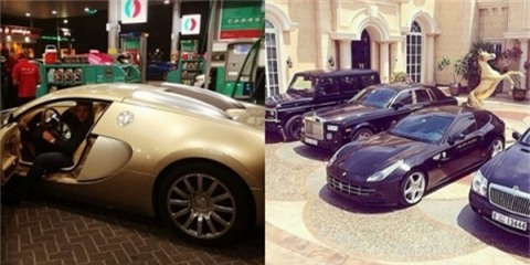  Trên Instagram, hội con nhà giàu Dubai giới thiệu: Chúng tôi đại điện chonhững người tuyệt vời nhất ở Dubai. Xe hơi, thời trang, tài sản,phong cách sống, giấc mơ Dubai!. 