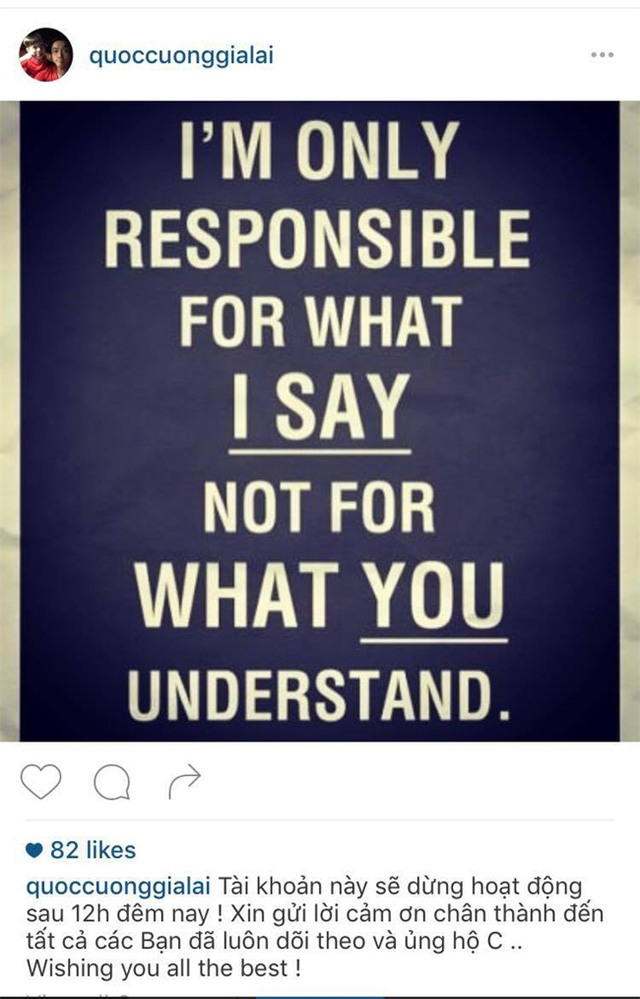 Cường Đô La tuyên bố đồng loạt đóng cửa Facebook và Instagram - Ảnh 2.