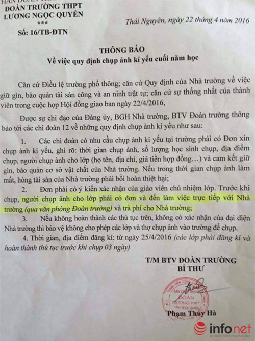 xon xao viec phai tra phi cho truong luong ngoc quyen khi chup anh ky yeu - 1