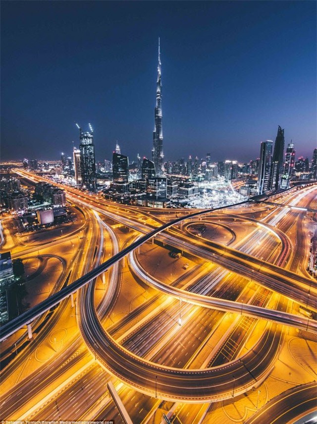 ngam ve dep hien dai va mo ao cua tp choc troi dubai hinh anh 12